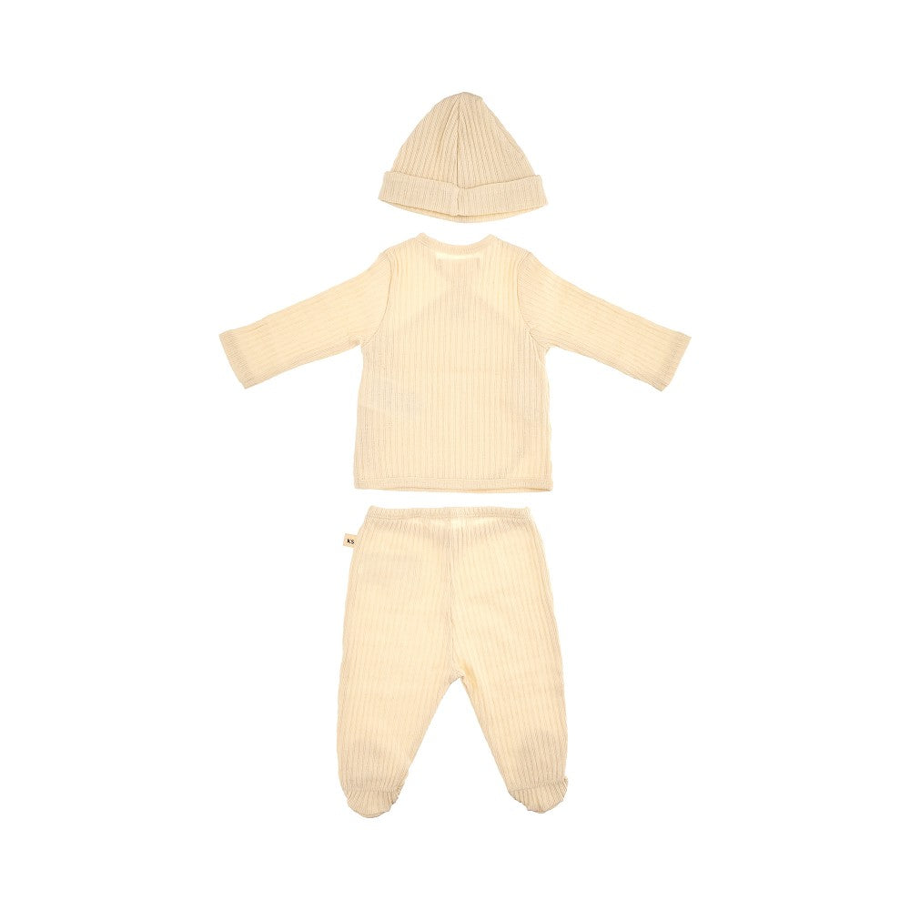Set regalo neonato in misto cotone organico