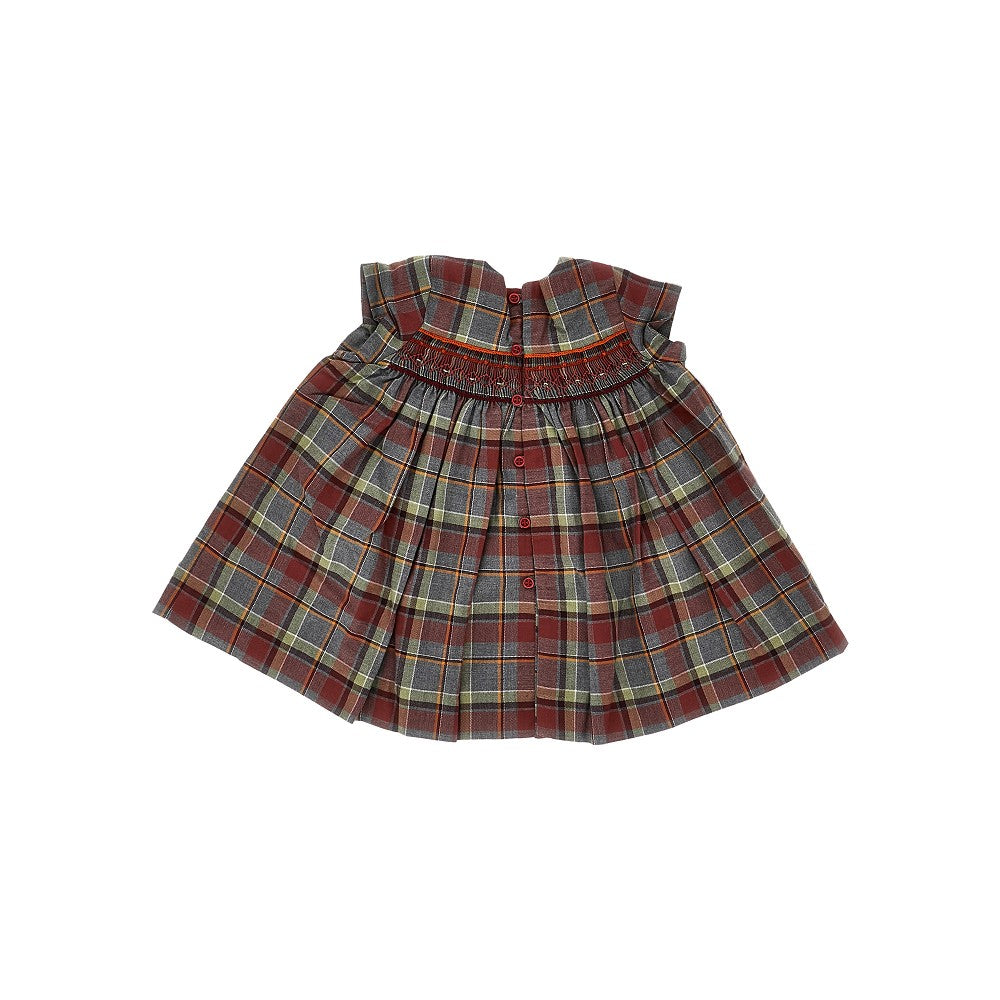 Mini dress with diamonds motif