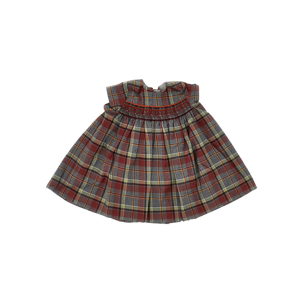 Mini dress with diamonds motif