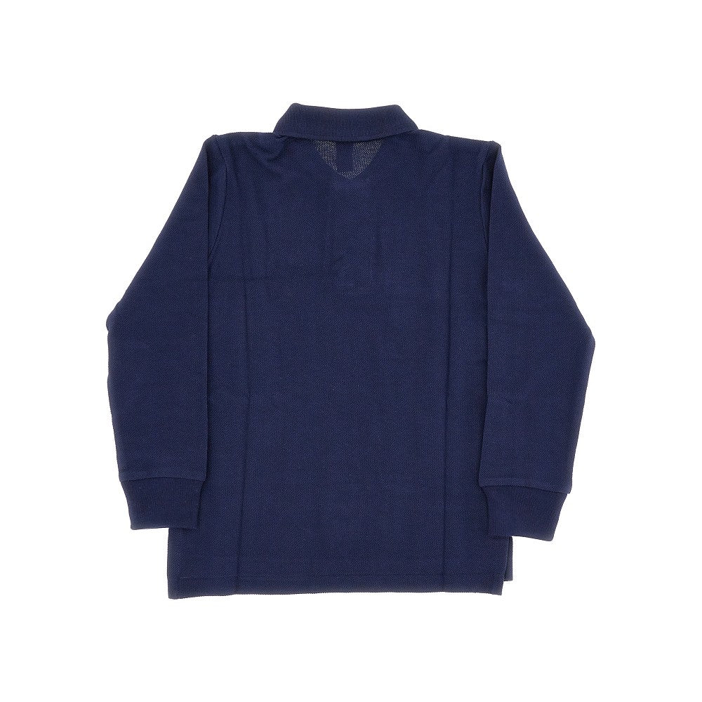 Logo embroidery piquet polo shirt