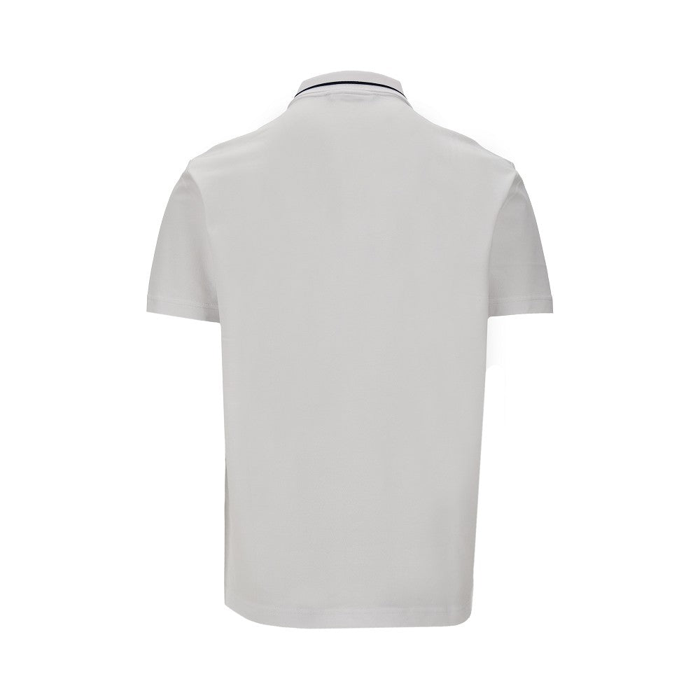 Polo EA7 in piquet stretch