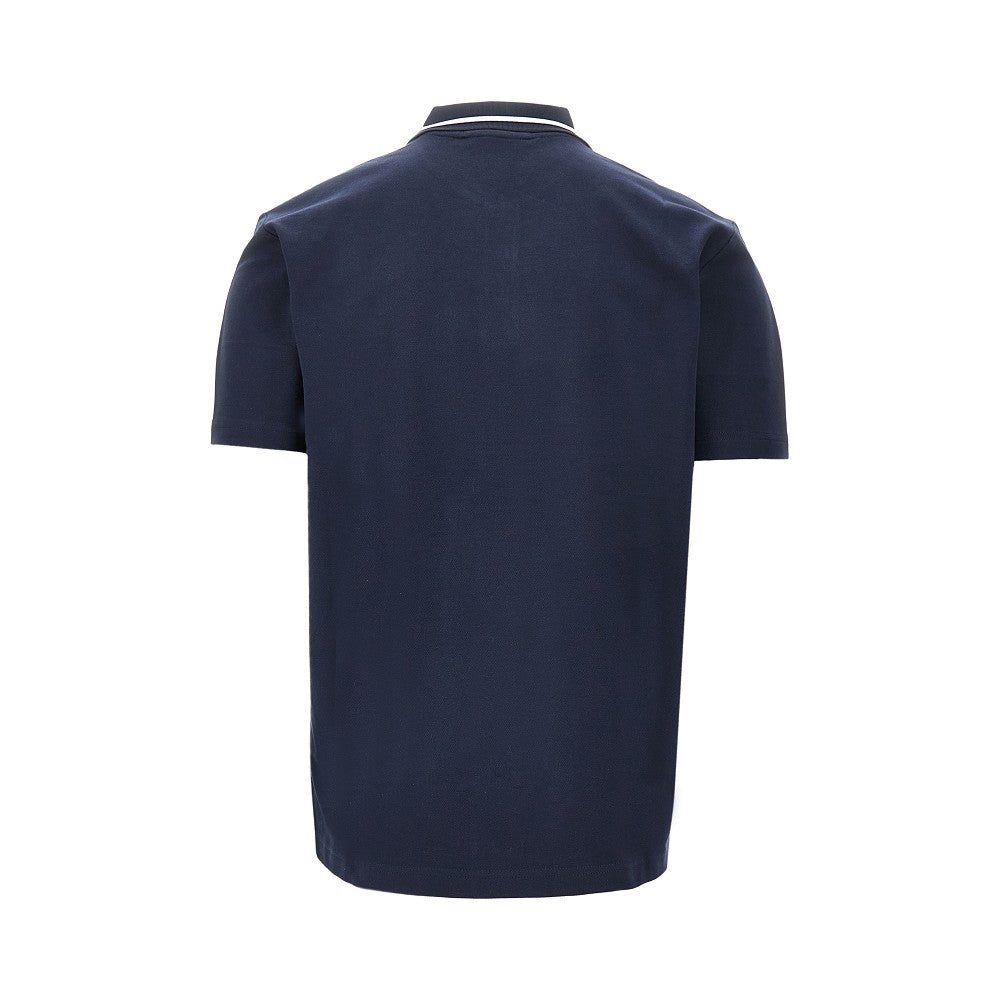 Polo EA7 in piquet stretch