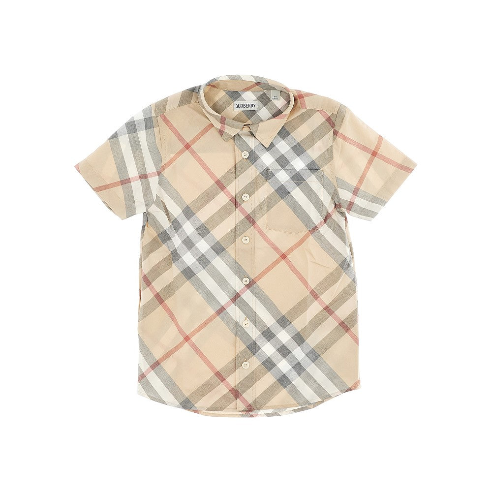 Check cotton shirt