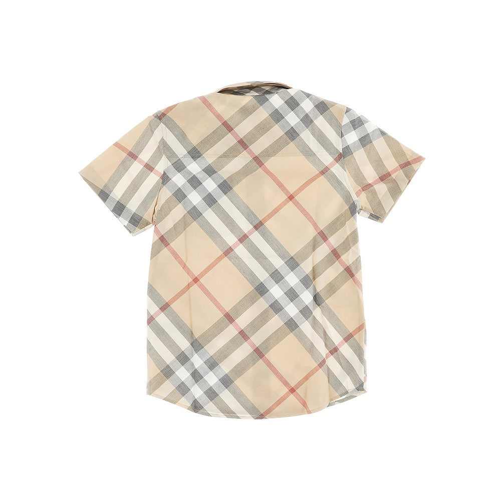 Check cotton shirt