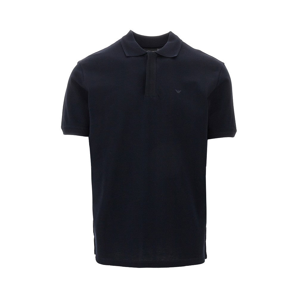 Polo in piquet con ricamo Eagle