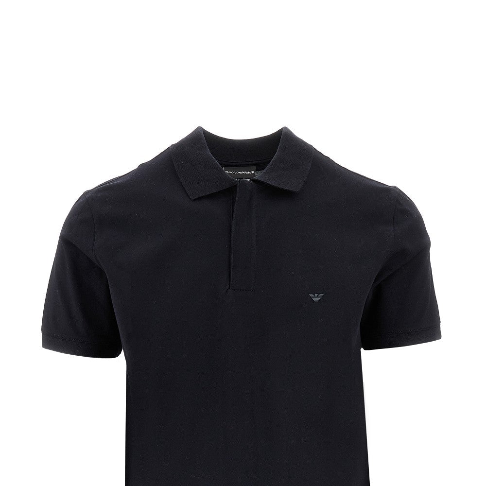 Piquet polo shirt with Eagle Logo