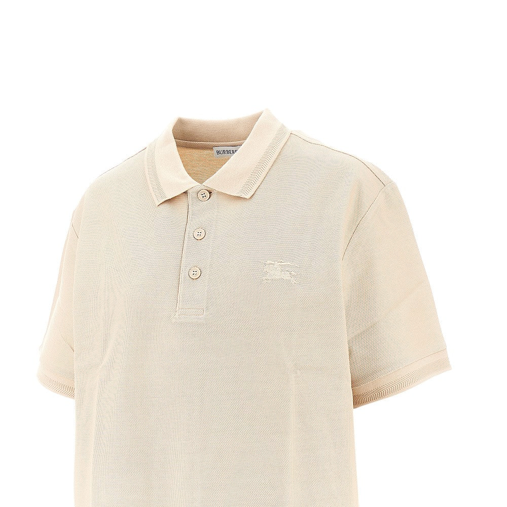 Polo in piquet con ricamo EKD