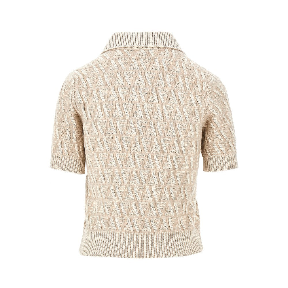 Polo in maglia FF