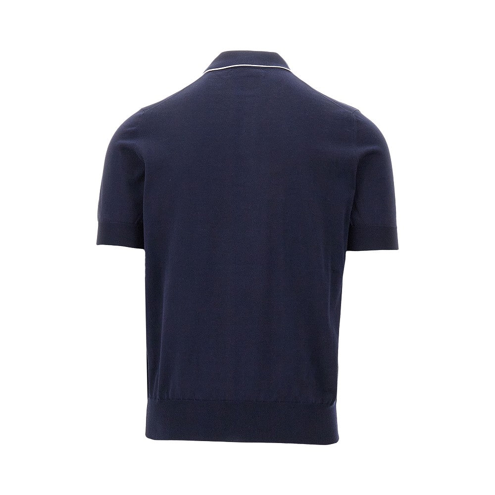 Polo in maglia di cotone