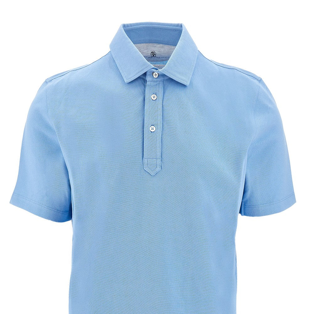 Polo in piquet di cotone