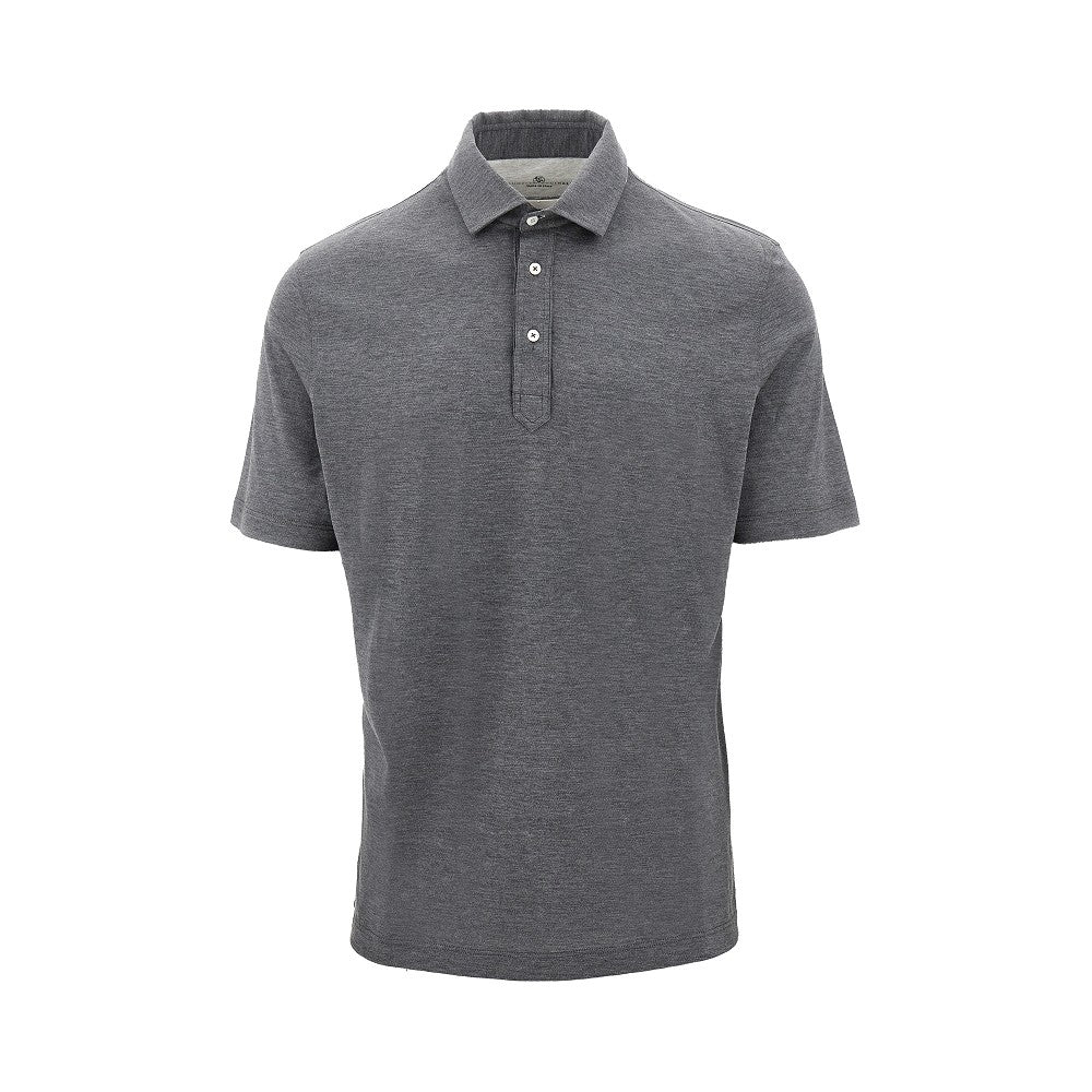 Polo in misto seta