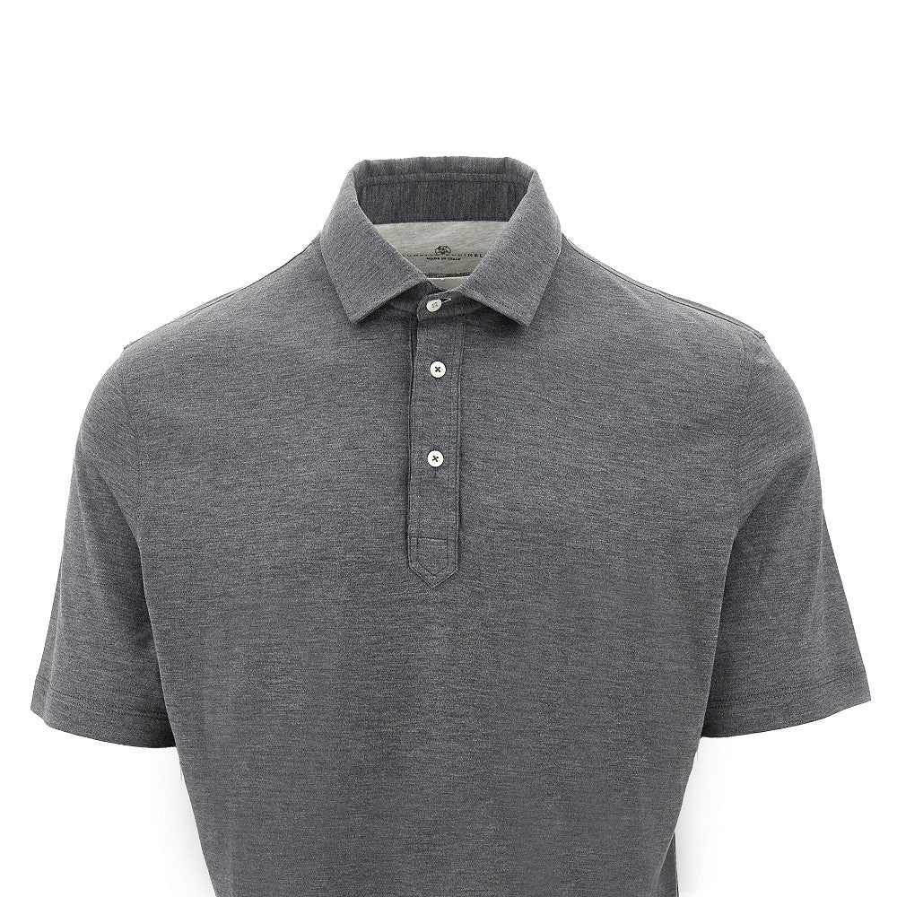 Polo in misto seta