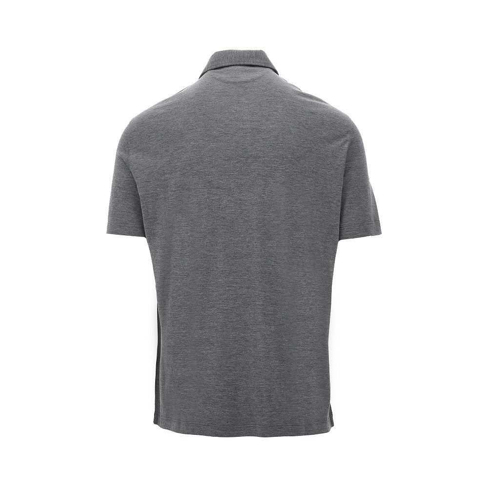 Polo in misto seta