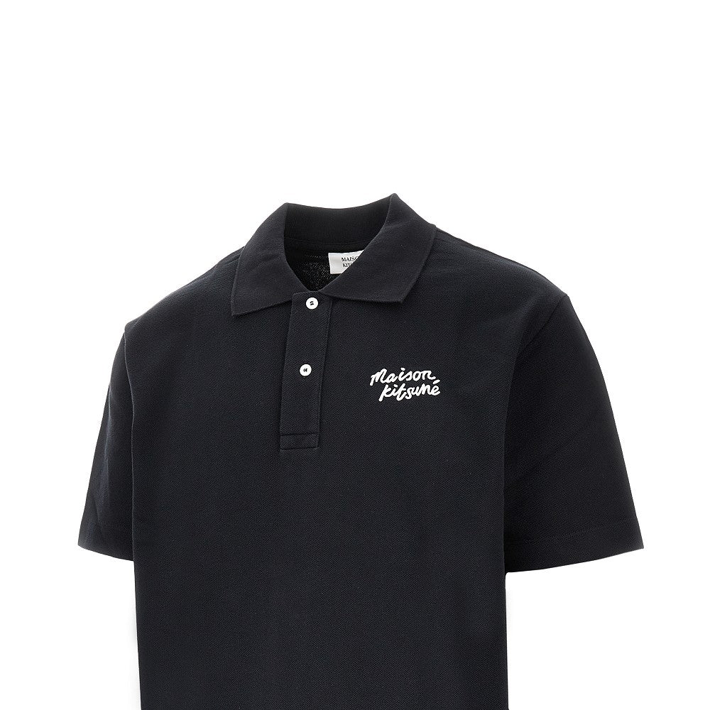 Maison Kitsuné Handwriting polo shirt