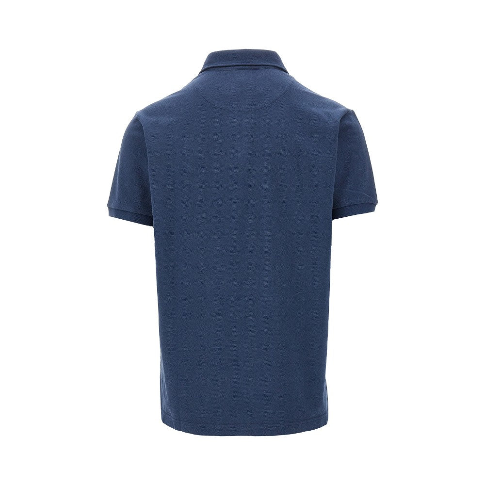 Piquet polo shirt with Pegaso embroidery