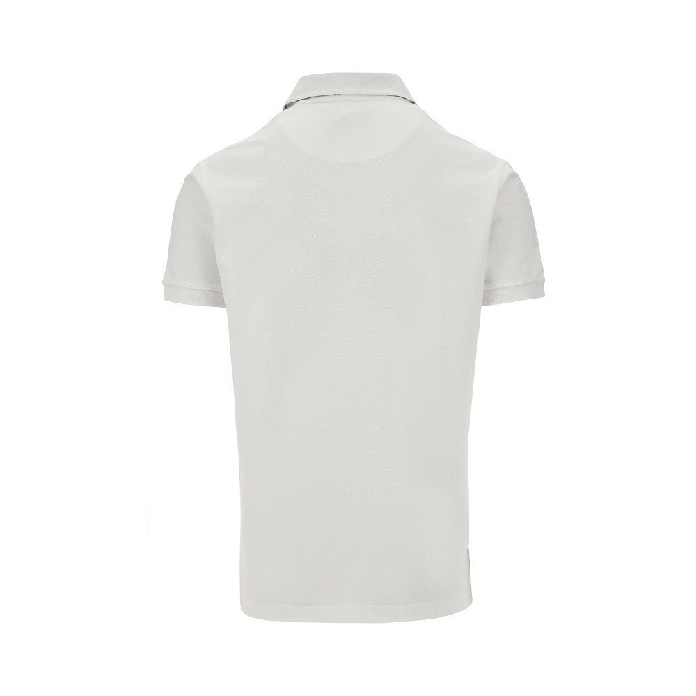 Piquet polo shirt with Pegaso embroidery