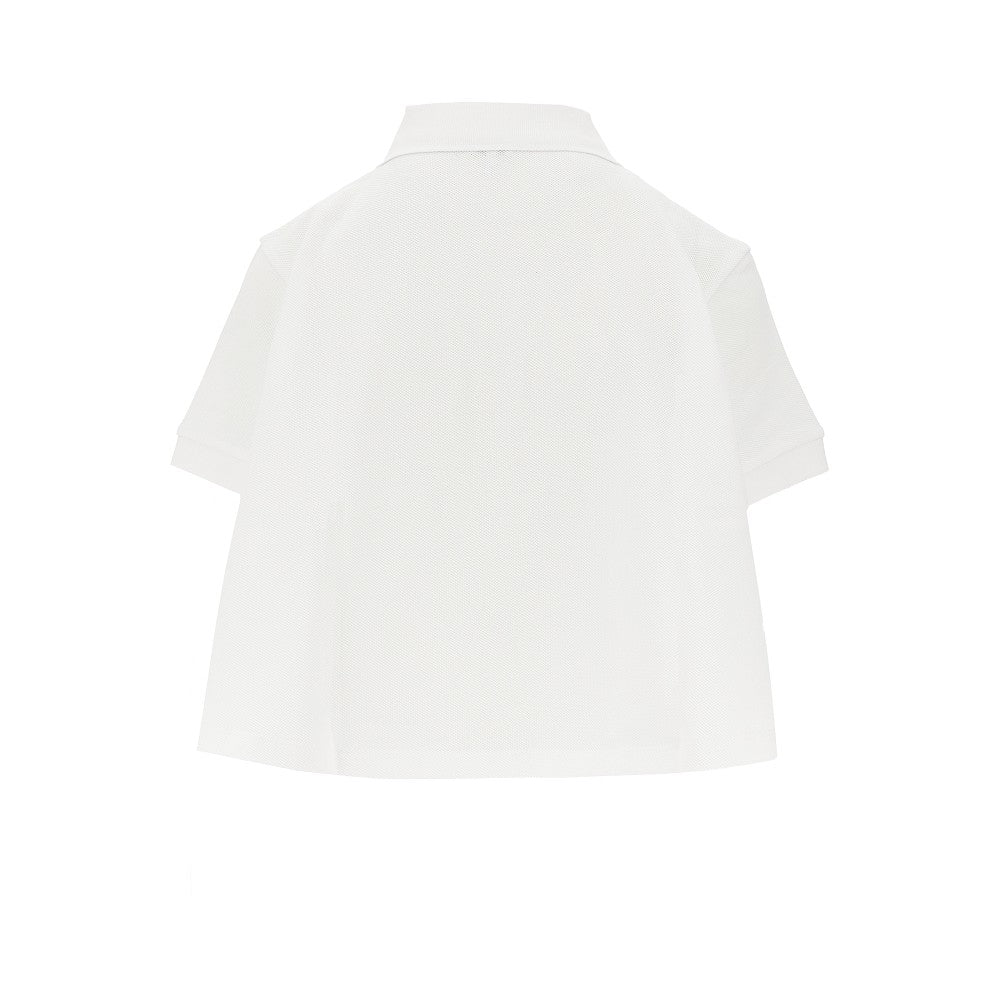 Trapeze piquet polo shirt