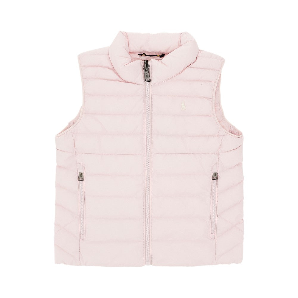 Gilet in nylon riciclato imbottito