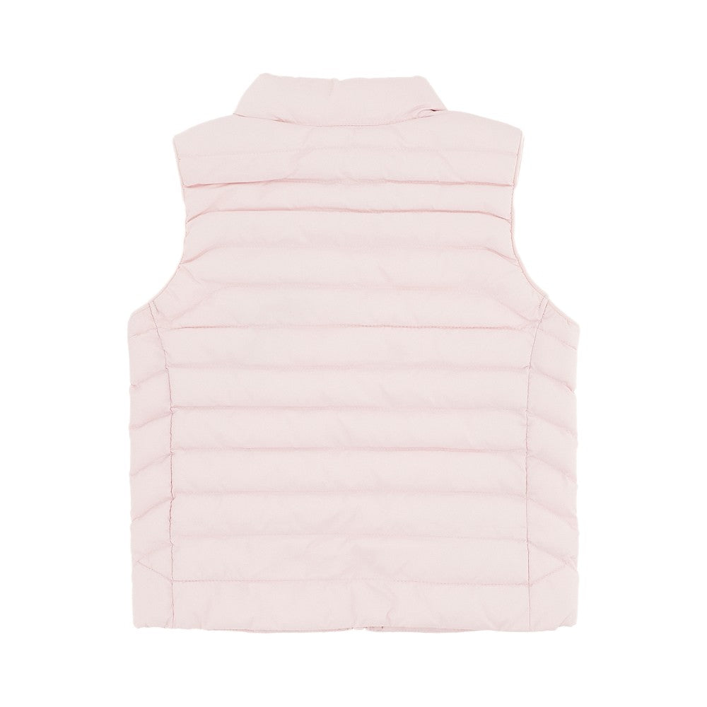 Gilet in nylon riciclato imbottito