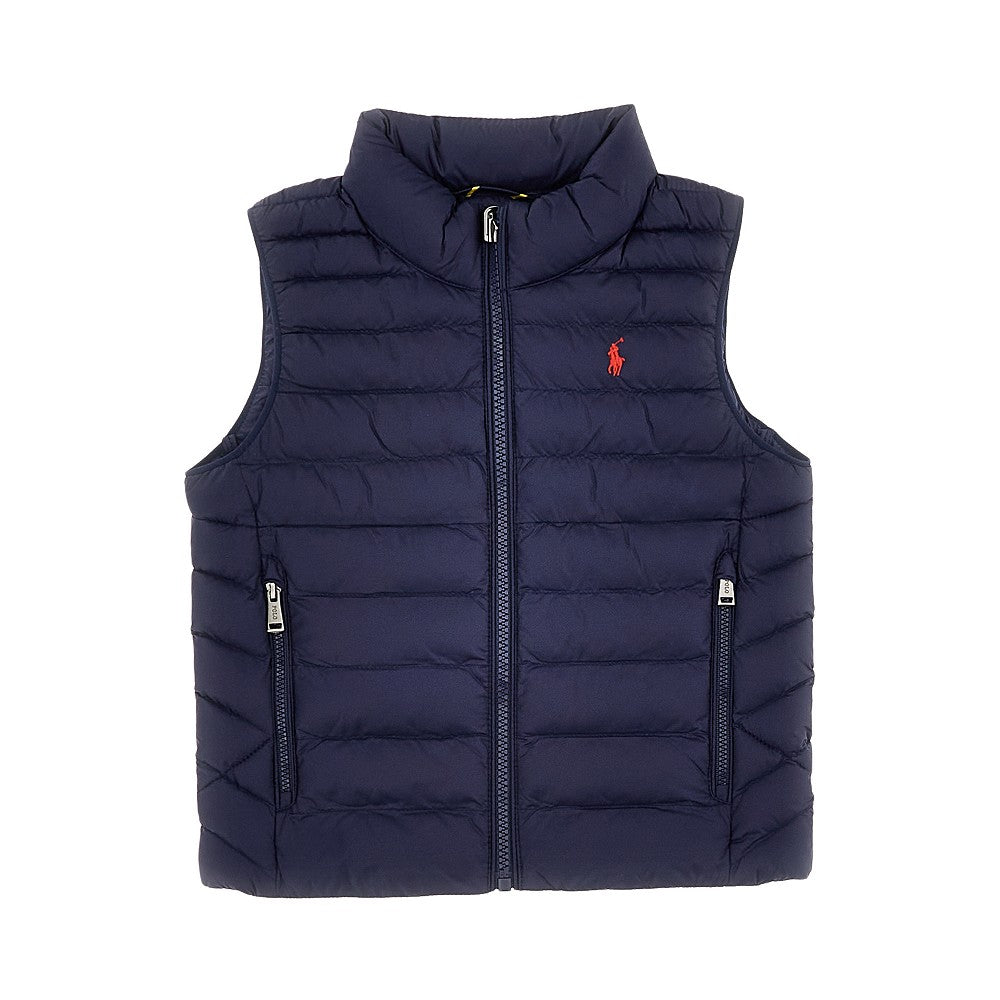 Gilet in nylon riciclato imbottito