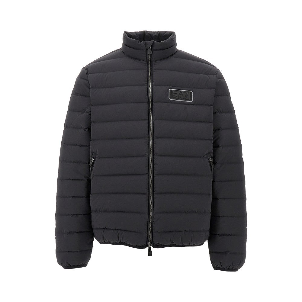 Stretch nylon down jacket