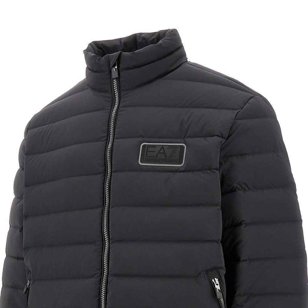 Stretch nylon down jacket