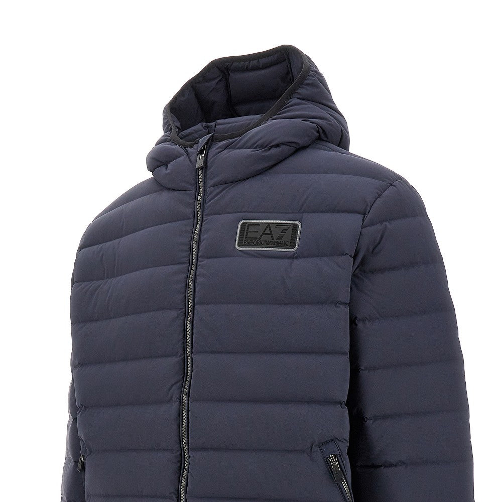 Piumino in nylon stretch