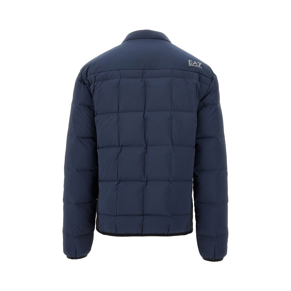 Piumino in tessuto tecnico stretch