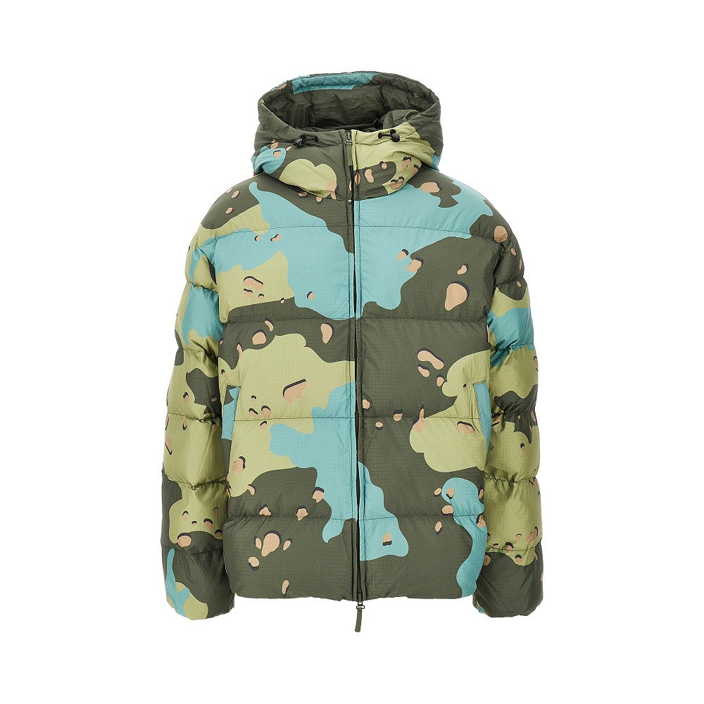 Giacca imbottita in ripstop camouflage