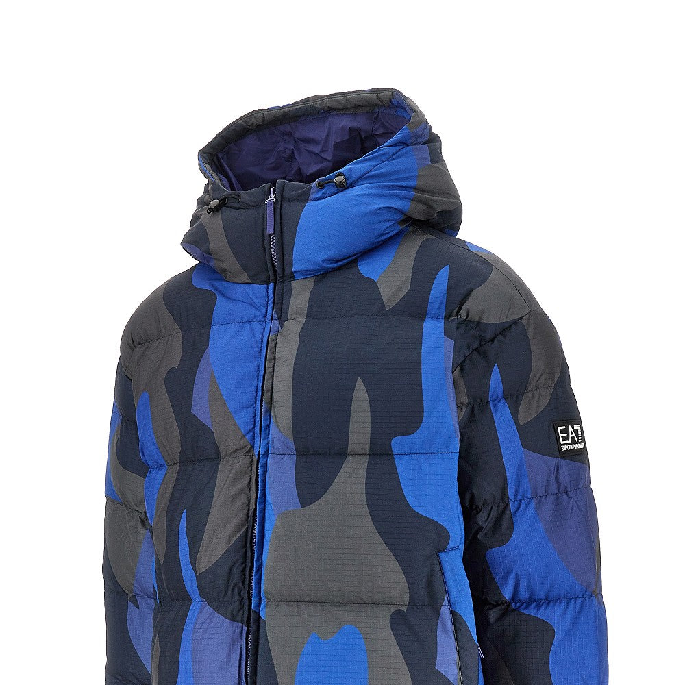 Camouflage ripstop padded jacket