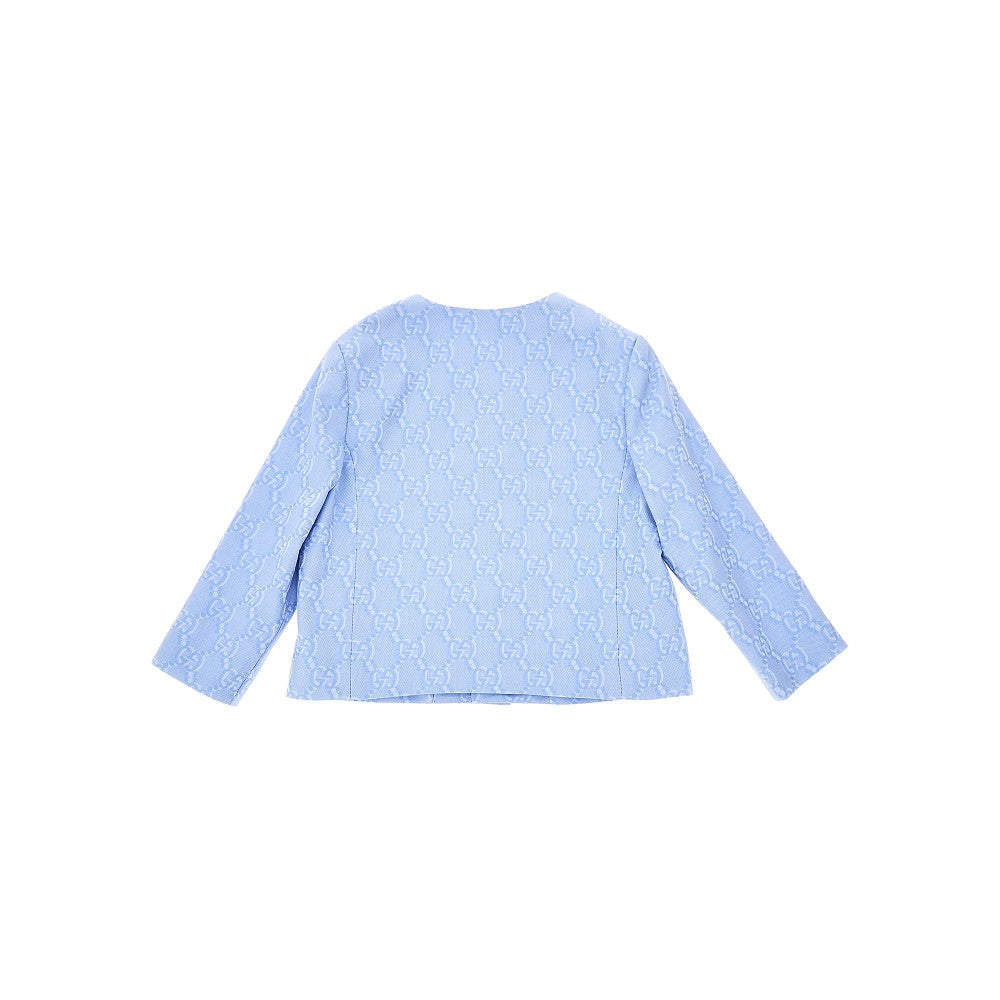 Giacca in cotone jacquard GG Shadow
