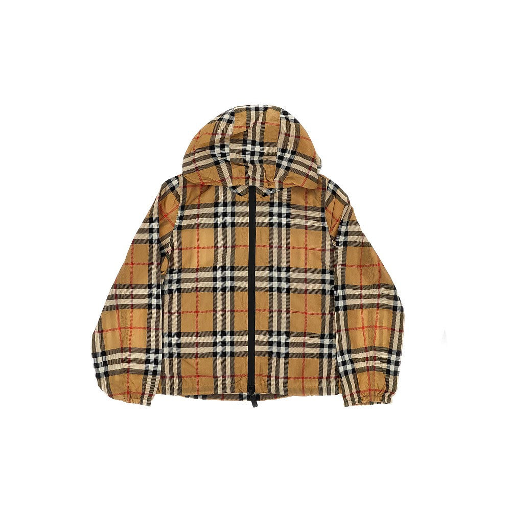 Giacca impermeabile in nylon Check