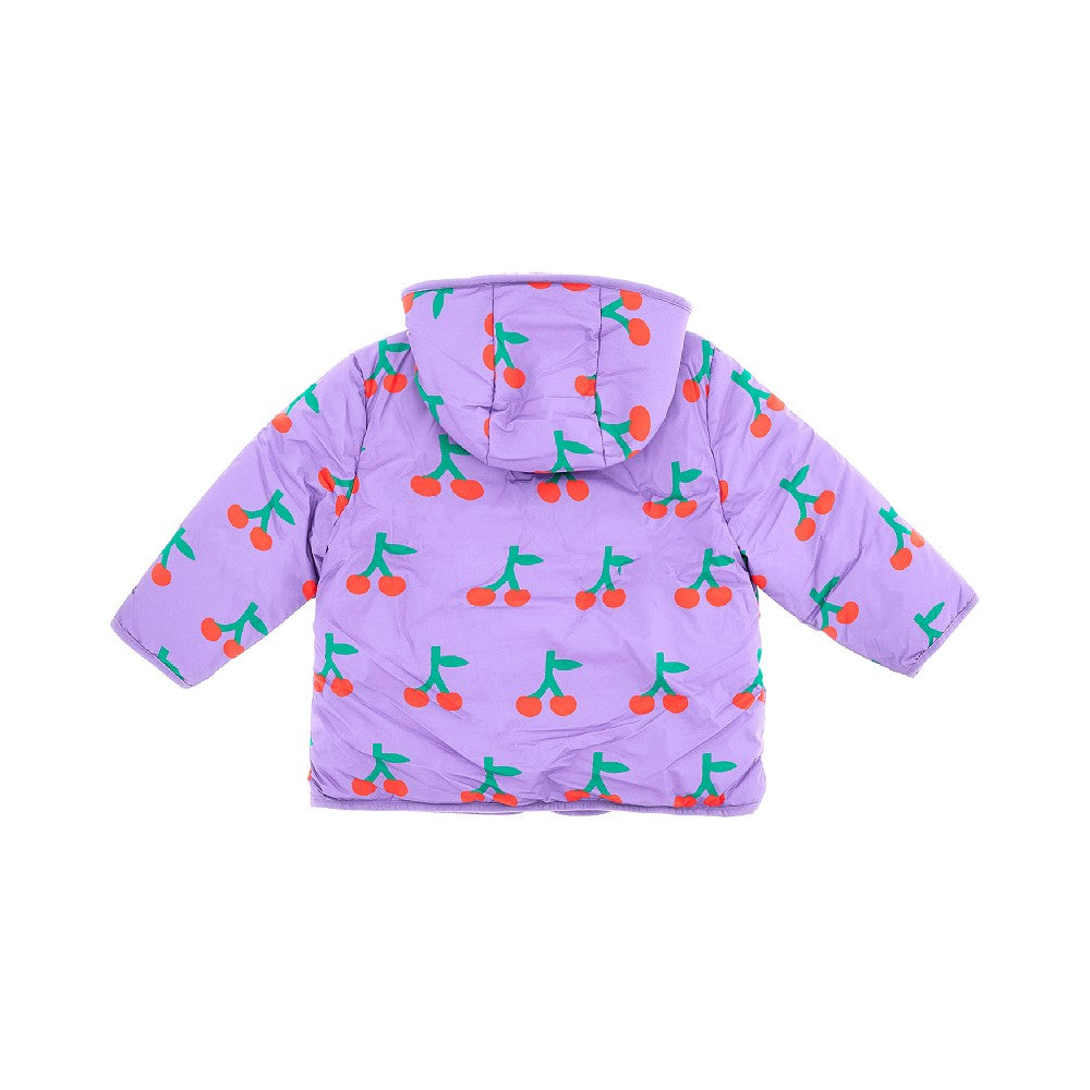 All-over Cherry padded anorak