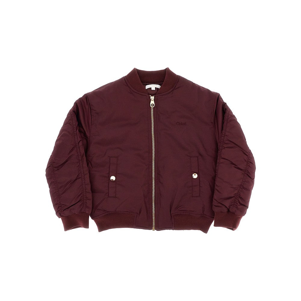 Bomber in nylon imbottito