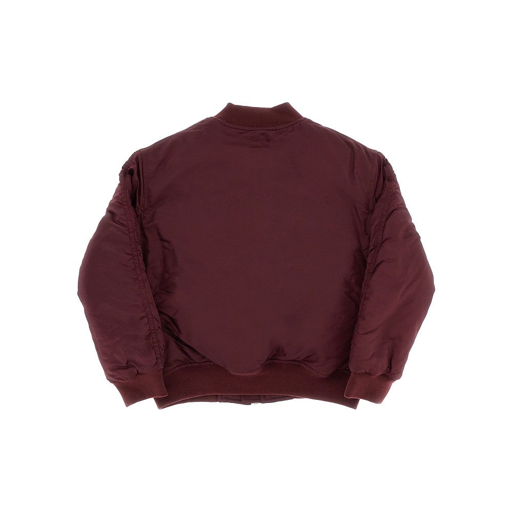 Bomber in nylon imbottito