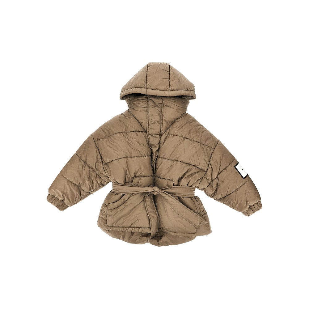Quilted nylon downjacket