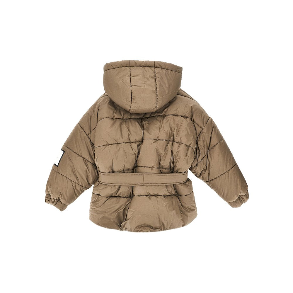 Quilted nylon downjacket