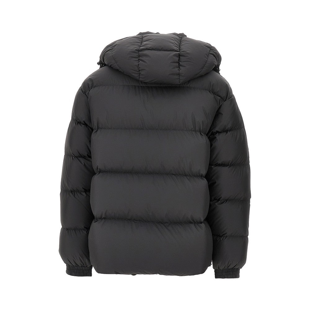 Ripstop nylon quilted downjacket