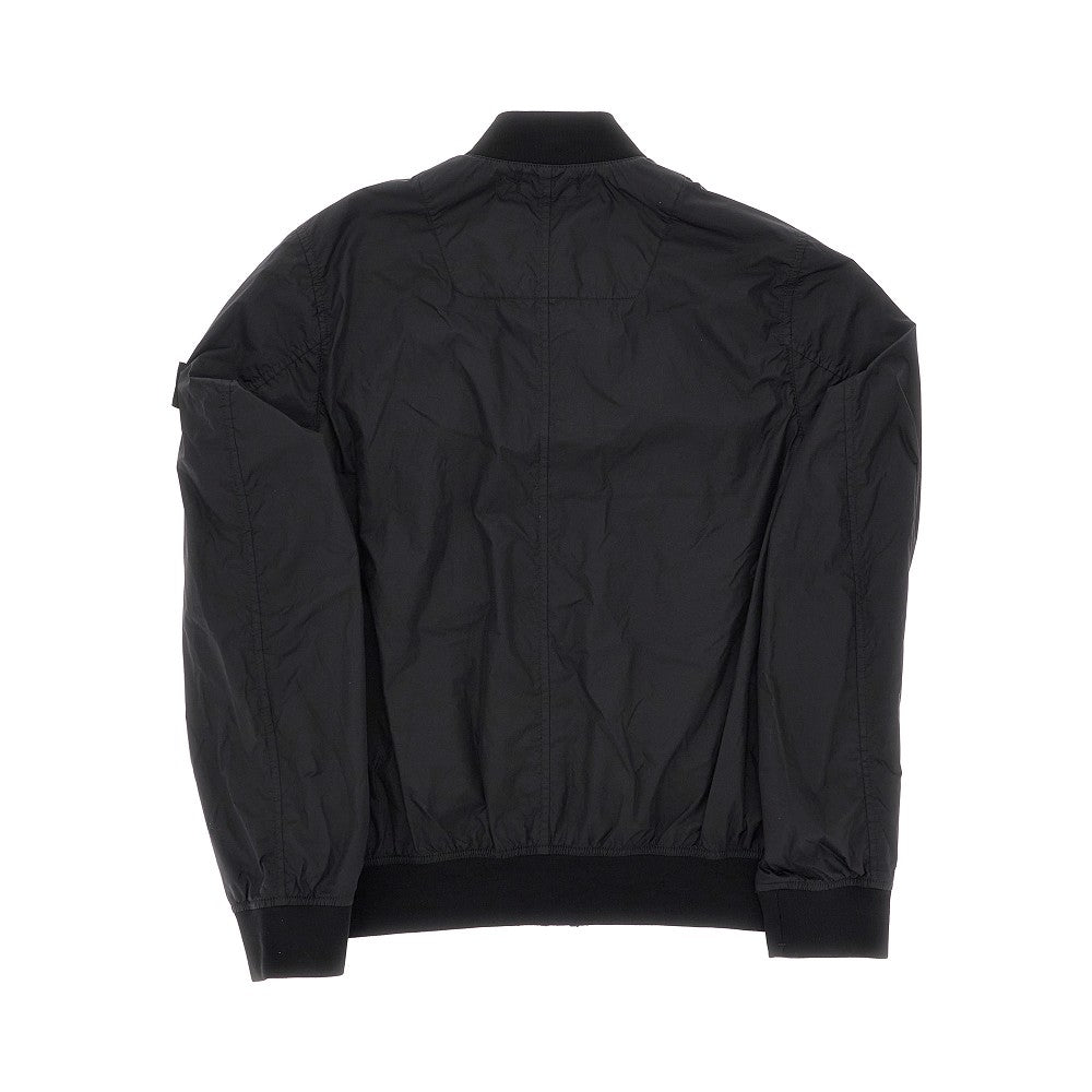 Windbreaker jacket with logo badge