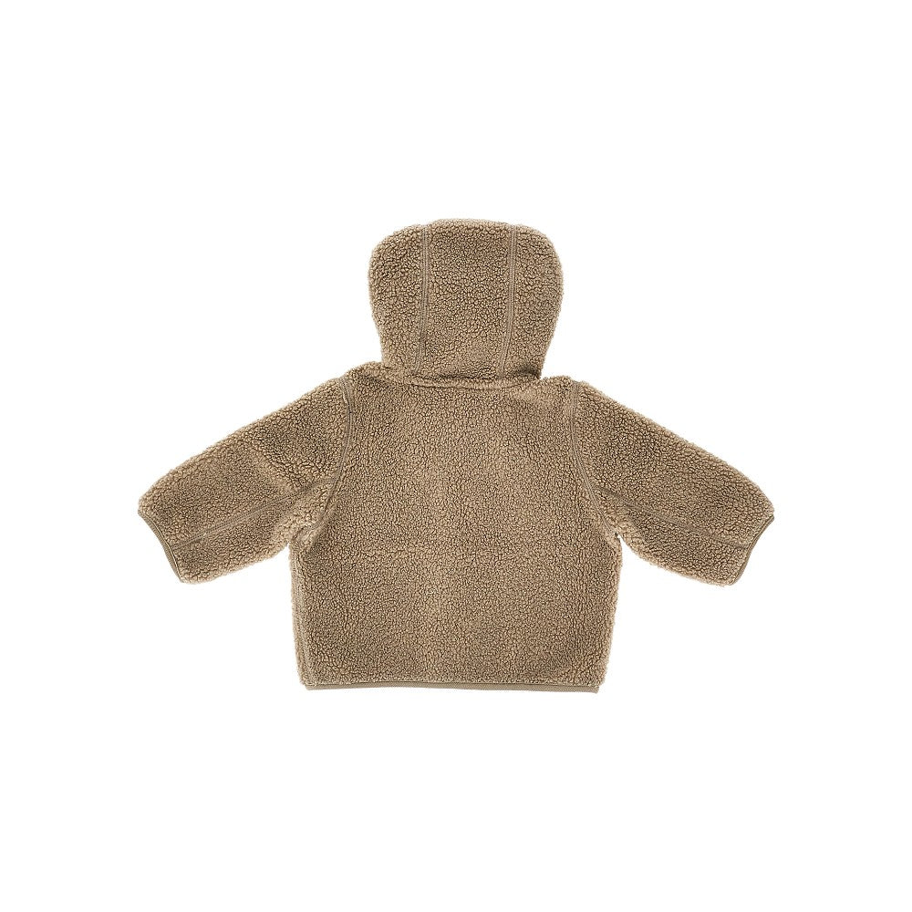 Felpa full-zip 'Janne Polar' in tessuto Teddy