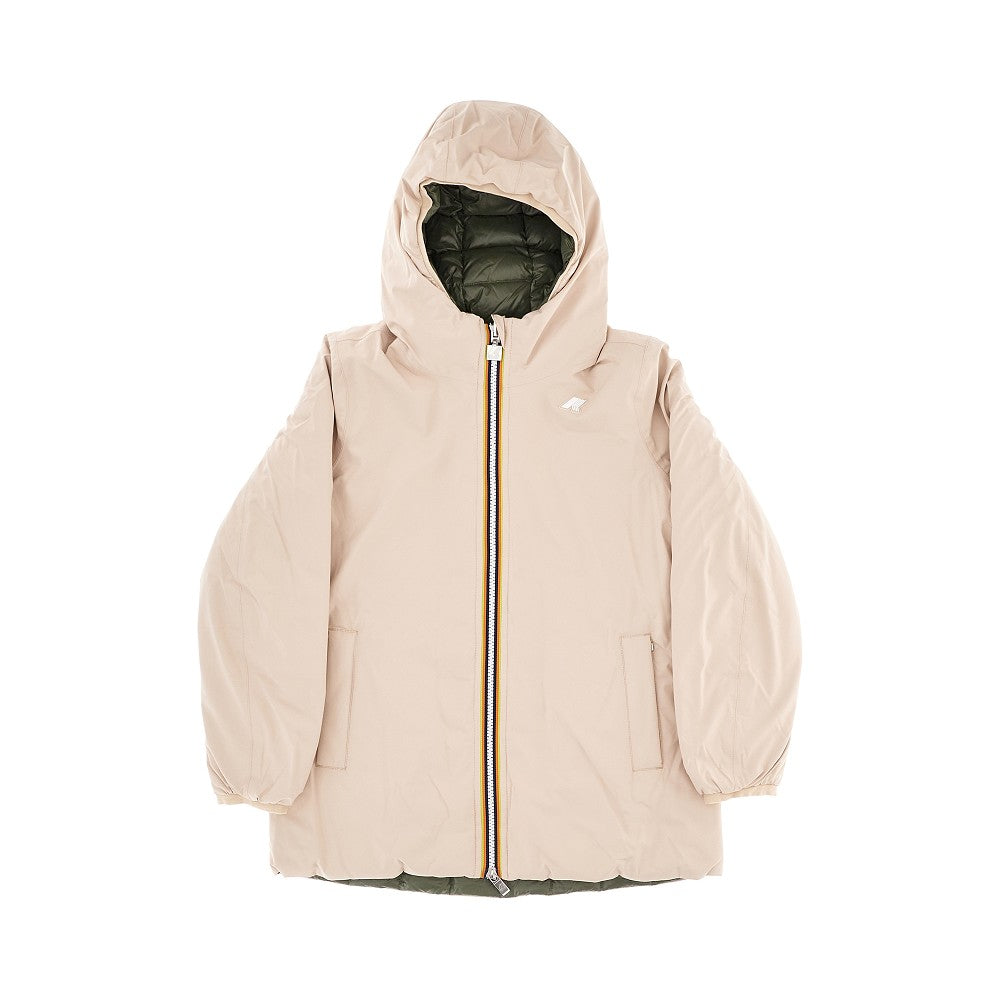 Reversible down jacket