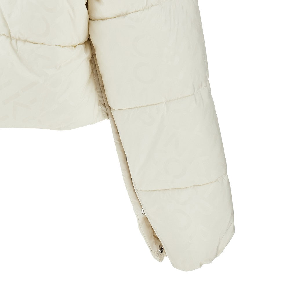 Printed nylon padded jacket