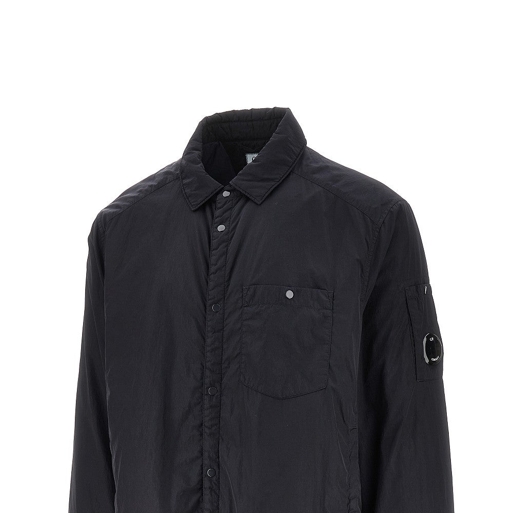 Chrome-R nylon overshirt