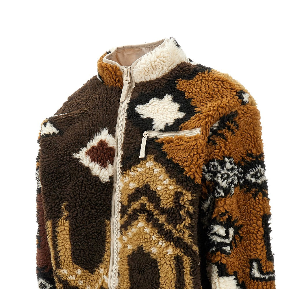 'Moroccan Rug' sherpa jacket