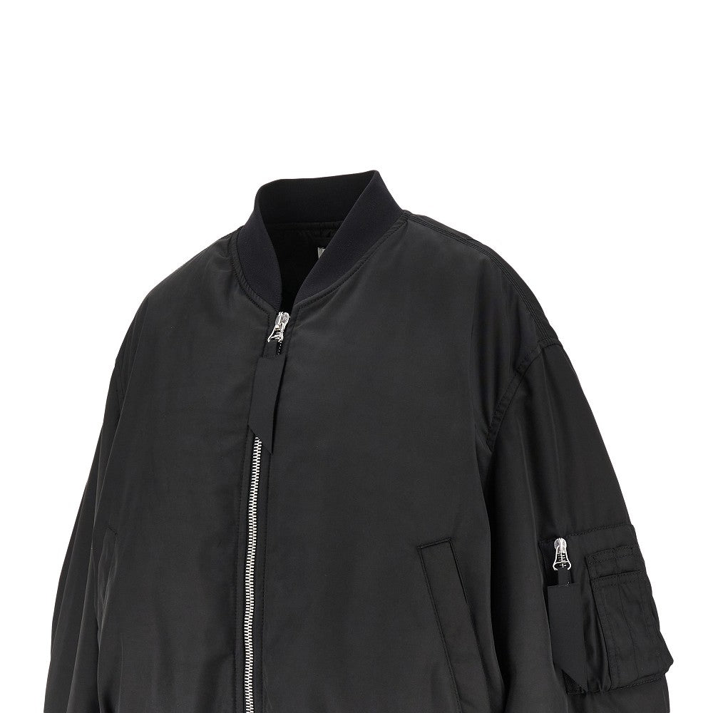 Bomber oversize in nylon imbottito