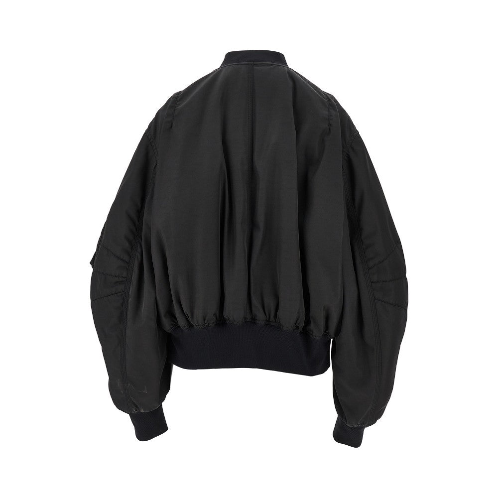 Bomber oversize in nylon imbottito