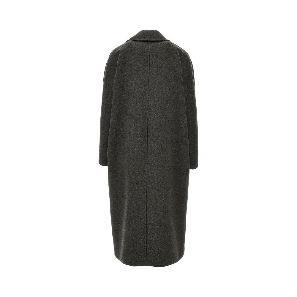Cappotto oversize in misto cachemire
