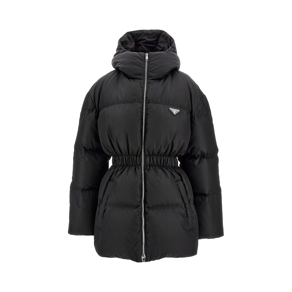 Quilted Re-Nylon down jacket