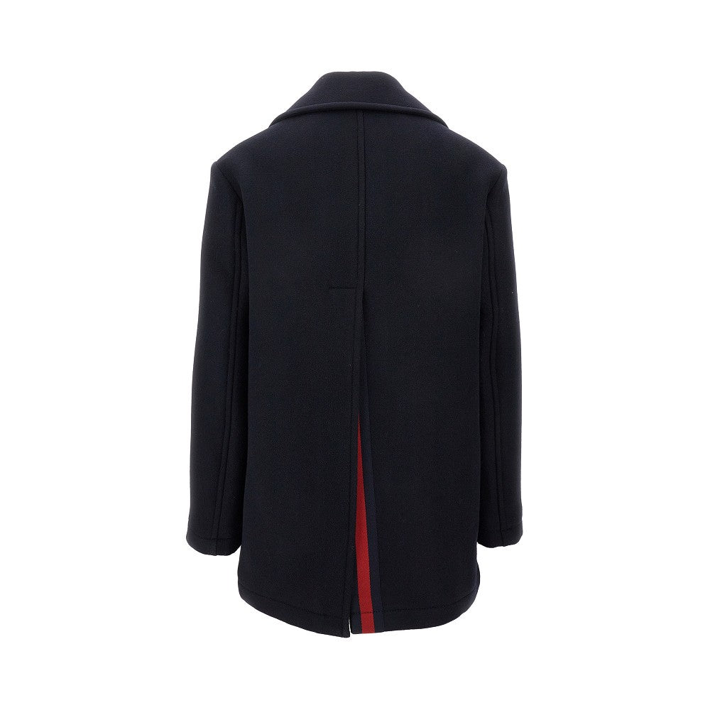 Cappotto doppiopetto in lana