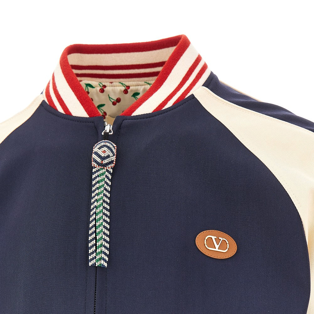 'Le Chat De La Maison' bomber jacket
